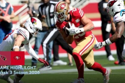 Arizona Cardinals vs San Francisco 49ers Match Player Stats
