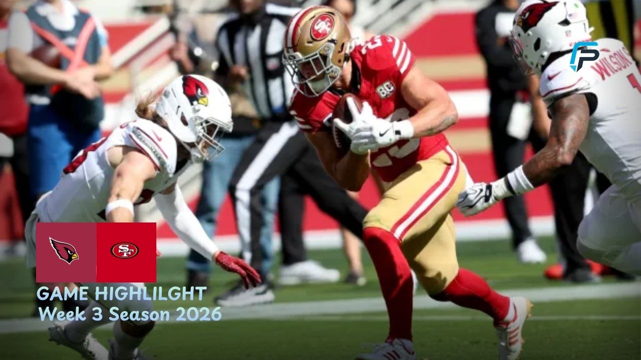 Arizona Cardinals vs San Francisco 49ers Match Player Stats