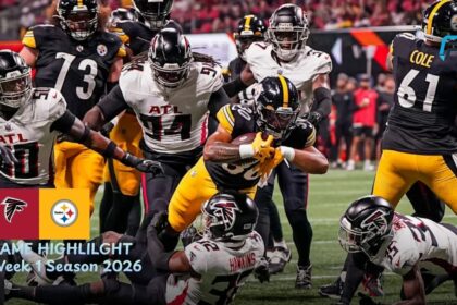 Atlanta Falcons vs Pittsburgh Steelers Match Player Stats