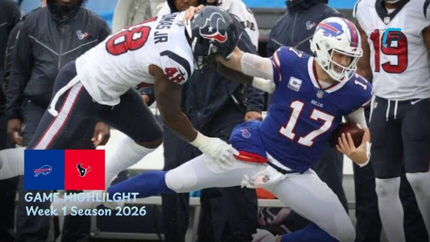 Buffalo Bills vs Houston Texans Match Player Stats