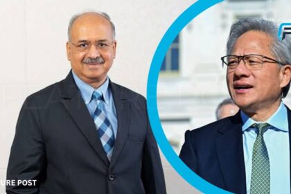 Dilip Shanghvi And Jensen Huang