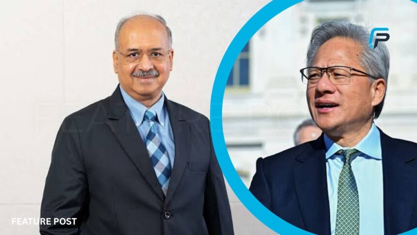 Dilip Shanghvi And Jensen Huang