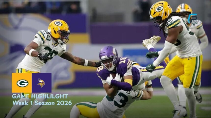 Green Bay Packers vs Minnesota Vikings Match Player Stats