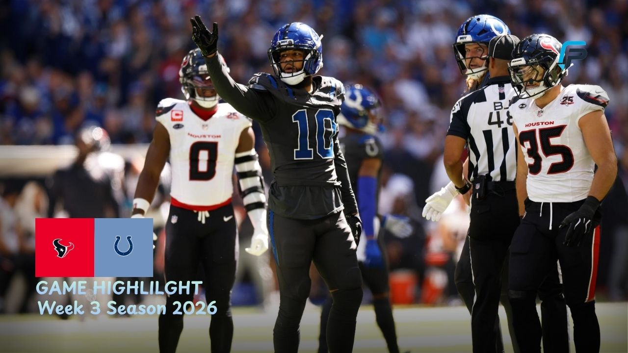 Houston Texans vs Indianapolis Colts Match Player Stats