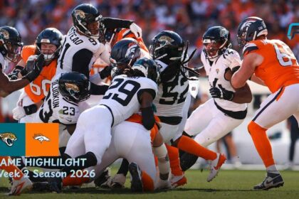 Jacksonville Jaguars vs Denver Broncos Match Player Stats