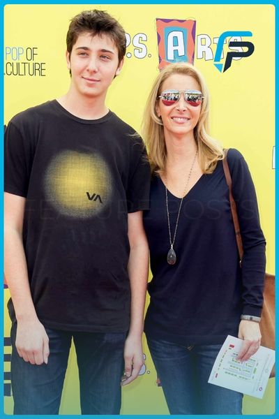 Julian Murray Stern with mom