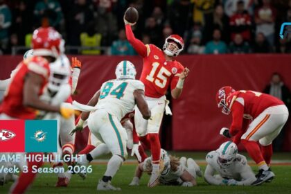 Kansas City Chiefs vs Miami Dolphins Match Player Stats