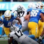 Las Vegas Raiders vs Los Angeles Chargers Match Player Stats
