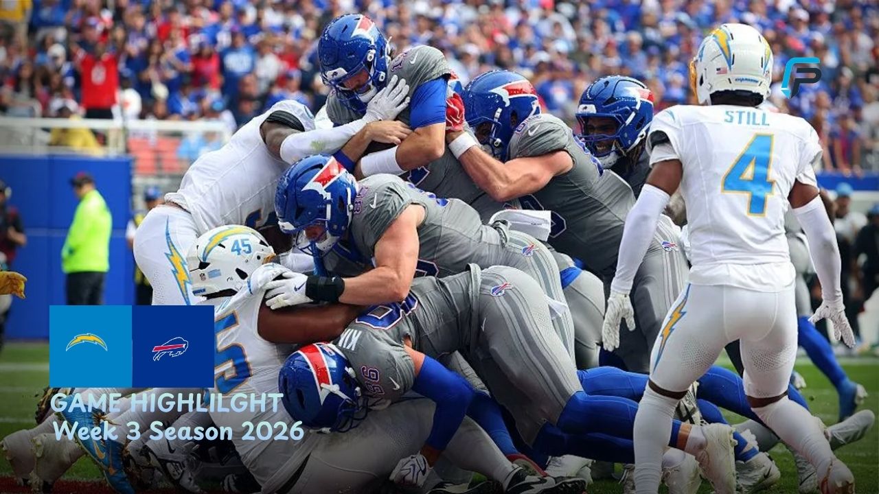 Los Angeles Chargers vs Buffalo Bills Match Player Stats