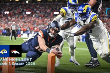 Los Angeles Rams vs Denver Broncos Match Player Stats