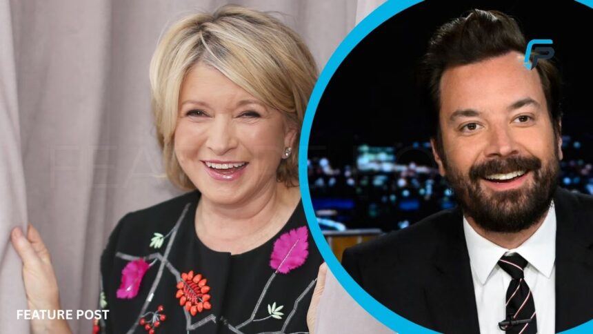 Martha Stewart and Jimmy Fallon