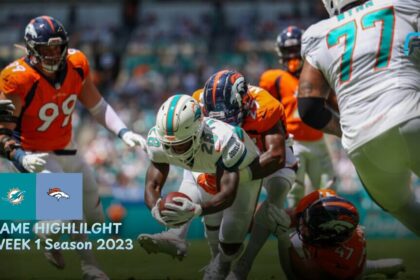Miami Dolphins vs Denver Broncos Match Player Stats