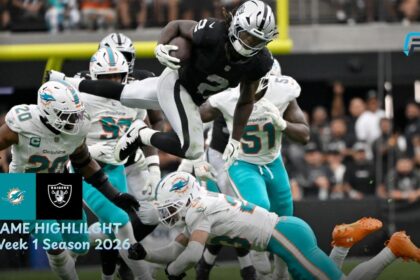 Miami Dolphins vs Las Vegas Raiders Match Player Stats