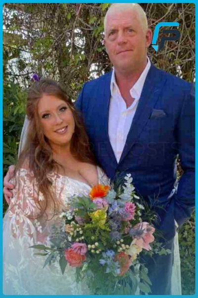 Milena Martelloni wedding with Dustin