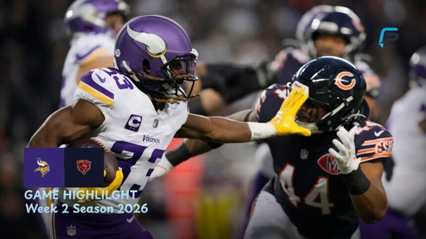 Minnesota Vikings vs Chicago Bears Match Player Stats