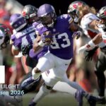 Minnesota Vikings vs Tampa Bay Buccaneers Match Player Stats
