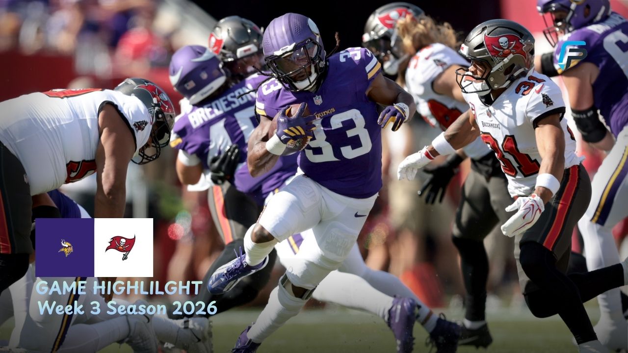 Minnesota Vikings vs Tampa Bay Buccaneers Match Player Stats