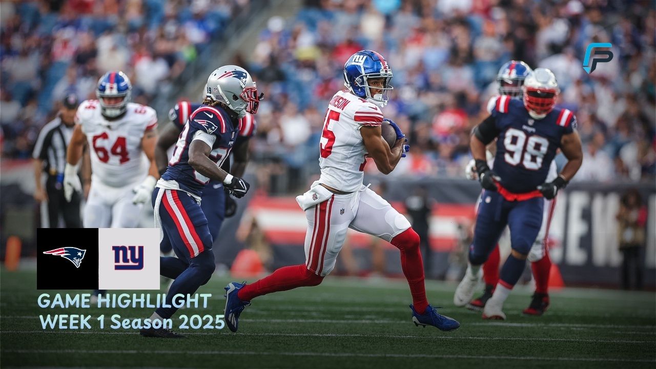 New England Patriots vs New York Giants Match Player Stats