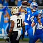 New Orleans Saints vs Detroit Lions Match Player Stats