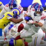 New York Giants vs Los Angeles Rams Match Player Stats