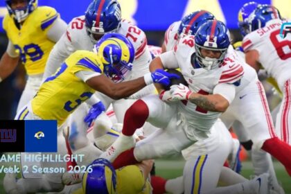 New York Giants vs Los Angeles Rams Match Player Stats