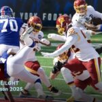 New York Giants vs Washington Commanders Match Player Stats