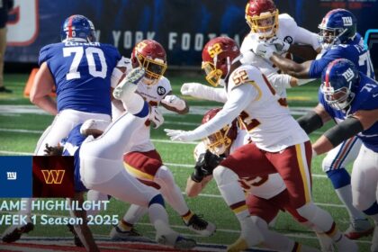 New York Giants vs Washington Commanders Match Player Stats