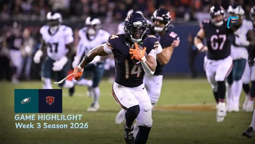 Philadelphia Eagles vs Chicago Bears Match Player Stats