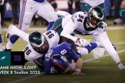 Philadelphia Eagles vs New York Giants Stats