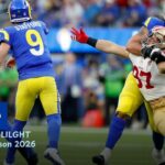 San Francisco 49ers vs Los Angeles Rams Match Player Stats