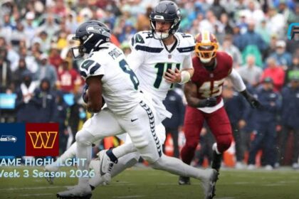 Seattle Seahawks vs Washington Commanders Match Player Stats