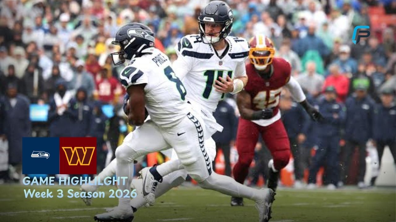 Seattle Seahawks vs Washington Commanders Match Player Stats