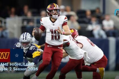 Washington Commanders vs Dallas Cowboys Match Player Stats