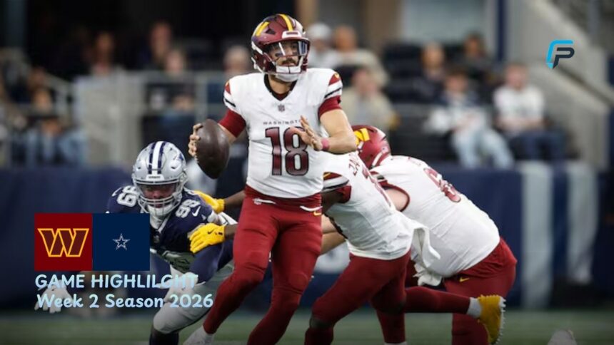 Washington Commanders vs Dallas Cowboys Match Player Stats