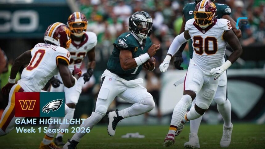 Washington Commanders vs Philadelphia Eagles Match Player Stats