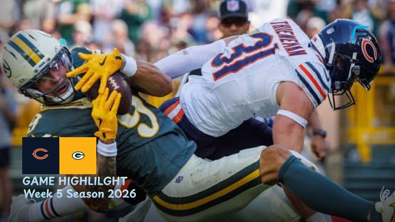 Chicago Bears vs Green Bay Packers Match Player Stats