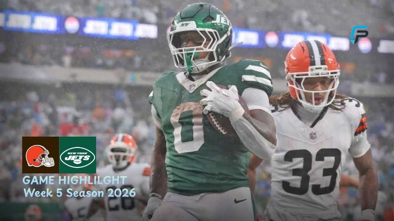 Cleveland Browns vs New York Jets Match Player Stats