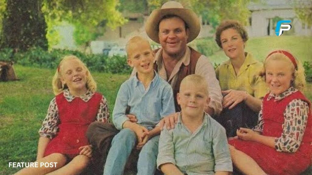 Dan Blocker With Children