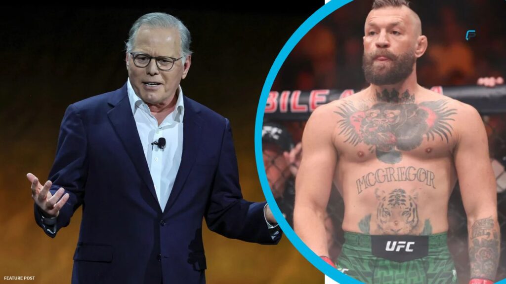 David Zaslav and Conor McGregor