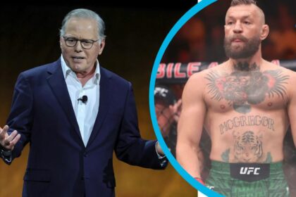 David Zaslav and Conor McGregor