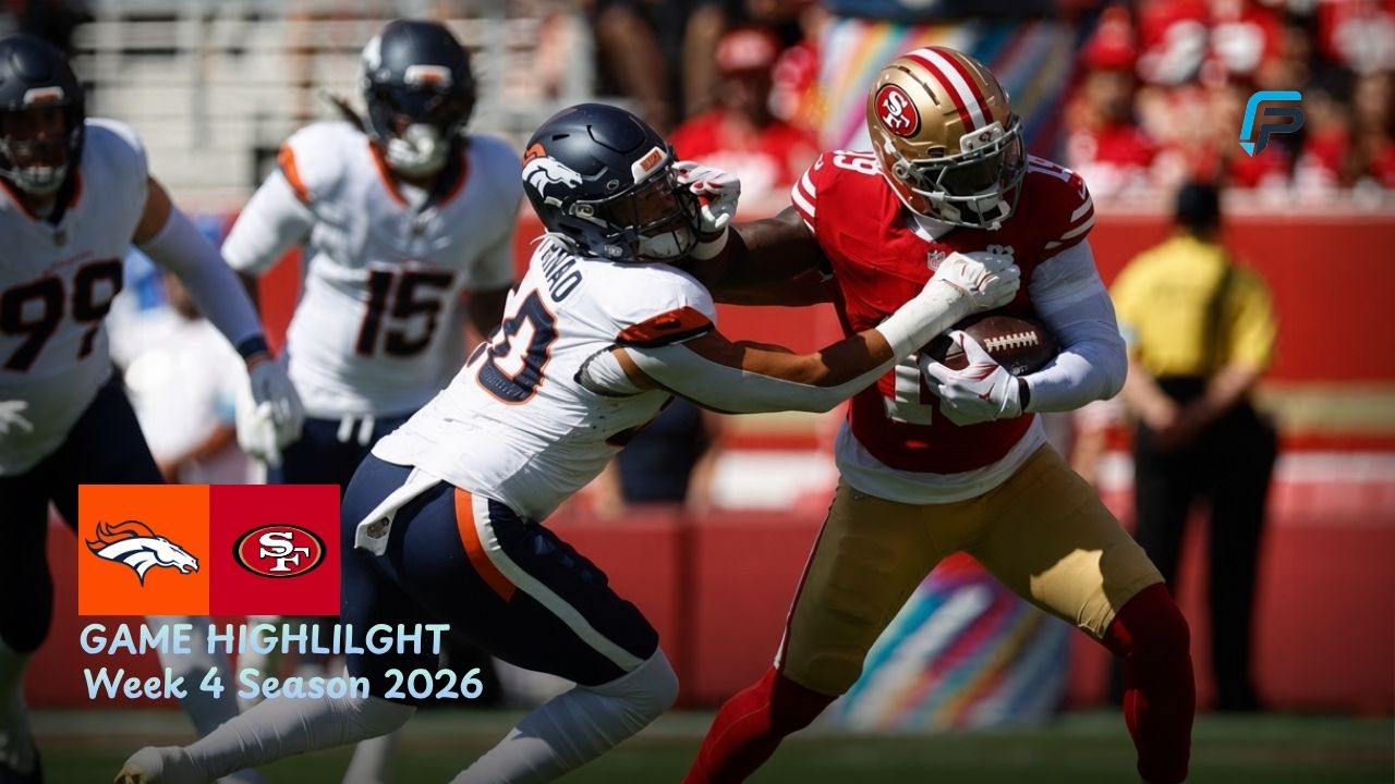 Denver Broncos vs San Francisco 49ers Match Player Stats