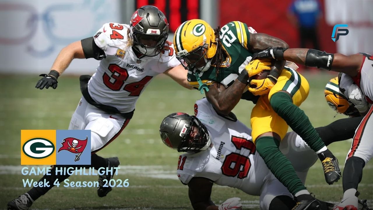 Green Bay Packers vs Tampa Bay Buccaneers Match Player Stats