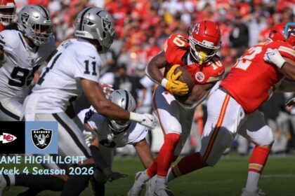 Kansas City Chiefs vs Las Vegas Raiders Match Player Stats