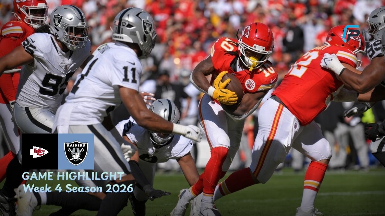 Kansas City Chiefs vs Las Vegas Raiders Match Player Stats