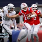 Las Vegas Raiders vs New England Patriots Match Player