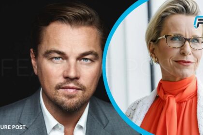 Leonardo DiCaprio and Emma Walmsley