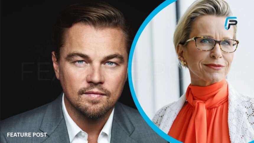 Leonardo DiCaprio and Emma Walmsley