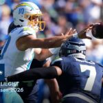 Los Angeles Chargers vs Seattle Seahawks Match Player Stats