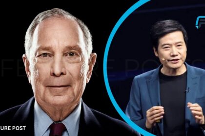 Michael Bloomberg and Lei Jun