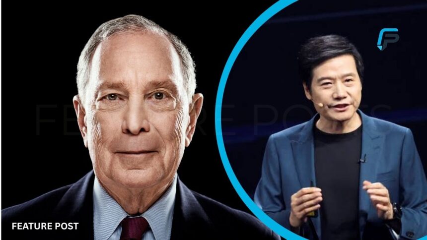 Michael Bloomberg and Lei Jun